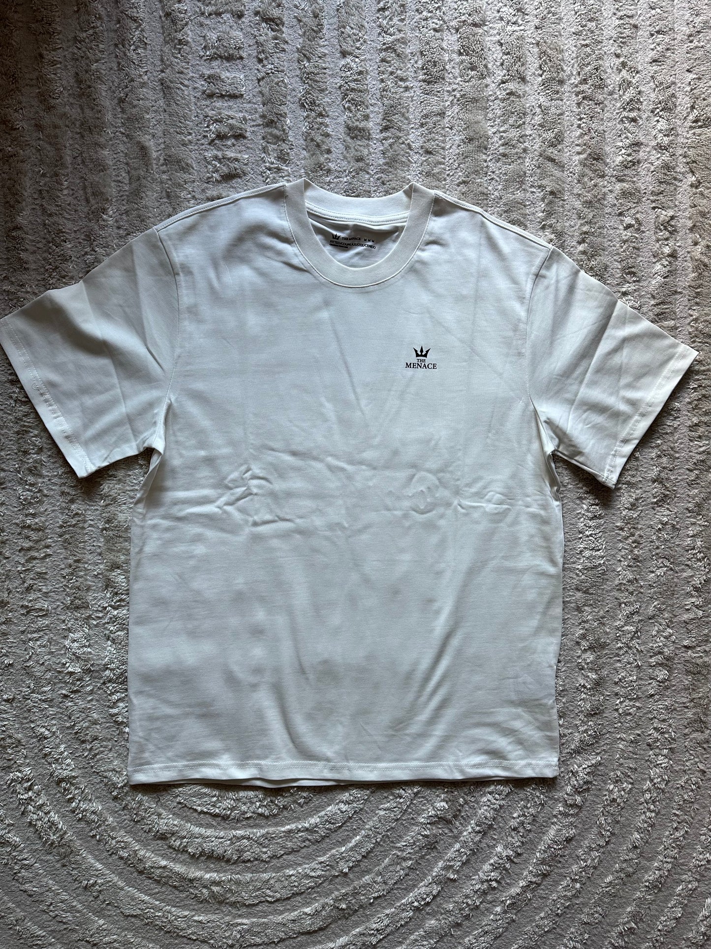 T-SHIRT THE MENACE WHITE