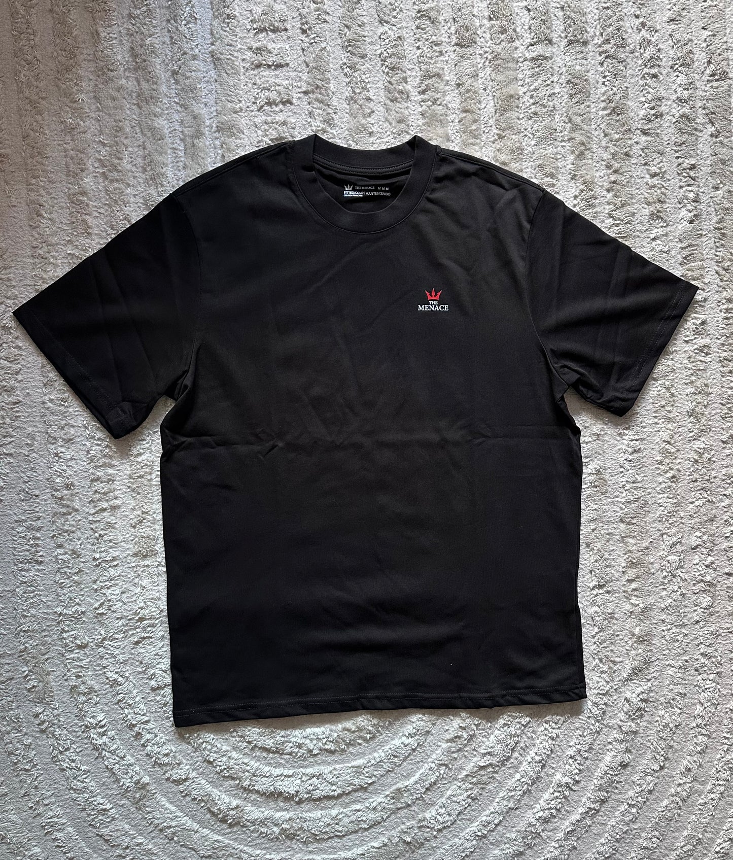 T-SHIRT THE MENACE BLACK