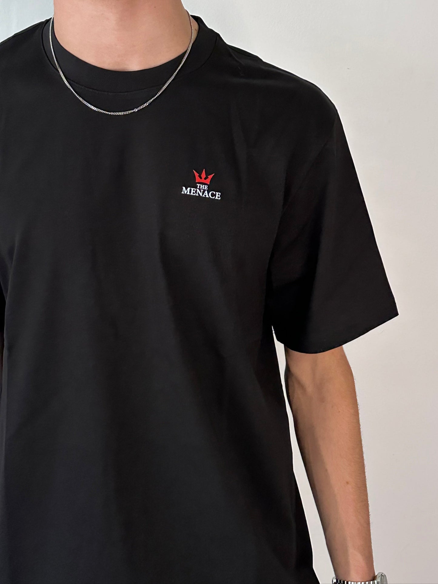 T-SHIRT THE MENACE BLACK