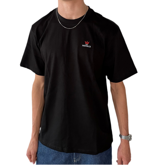 T-SHIRT THE MENACE BLACK