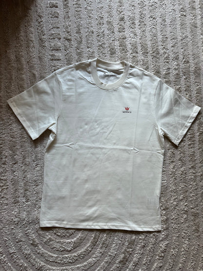 T-SHIRT THE MENACE BLANC