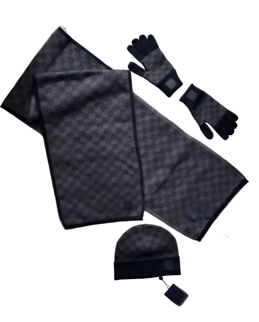 Pack ( bonnet+ écharpe+gants